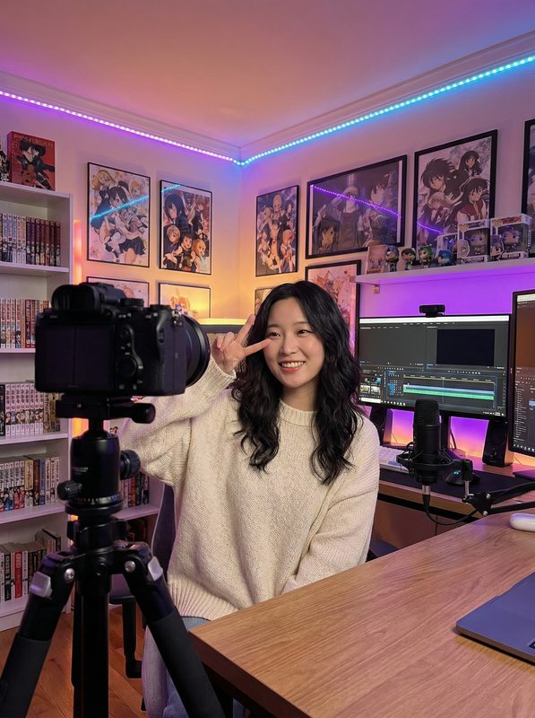 同人动漫动漫女主播-月光酱